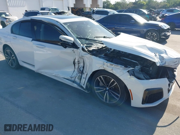 2020 BMW 7 Series 750i xDrive с VIN WBA7U2C05LGJ59941, выставлен на аукционе IAAI как лот 42022091 с пробегом 50 605 миль миль и . История ставок и продаж доступна на DreamBid. Изображение 1.