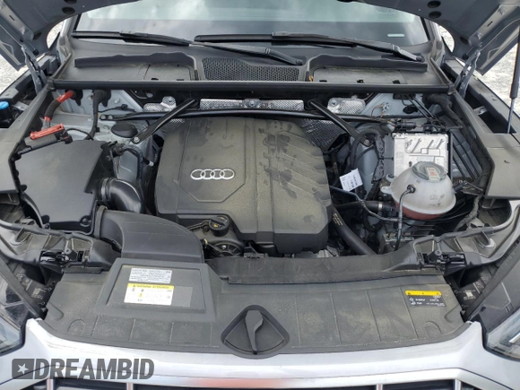2021 Audi Q5 Premium with VIN WA1AAAFY8M2092144, listed as a Copart auction lot 59856715 with 65,098 mi miles and Salvage title. Bid and sale history available at DreamBid. Image 12.