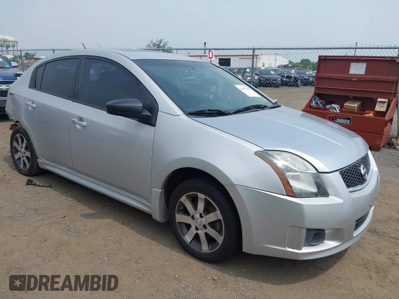 2012 Nissan Sentra S z VIN 3N1AB6AP2CL691877, wystawiony jako IAAI lot #42497242 z przebiegiem 188 160 mil mil oraz . Historia ofert i sprzedaży dostępna na DreamBid. Obrazek 1.