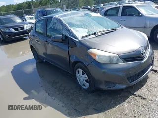2012 Toyota Yaris L with VIN JTDKTUD35CD520932, listed as a IAAI auction lot 42491389 with 135,416 mi miles and . Bid and sale history available at DreamBid. Image 1.