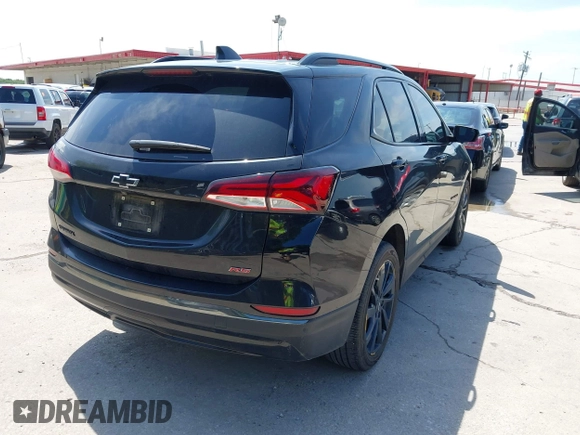 2022 Chevrolet Equinox RS with VIN 2GNAXMEV7N6147403, listed as a IAAI auction lot 42695434 with 68,645 mi miles and . Bid and sale history available at DreamBid. Image 4.