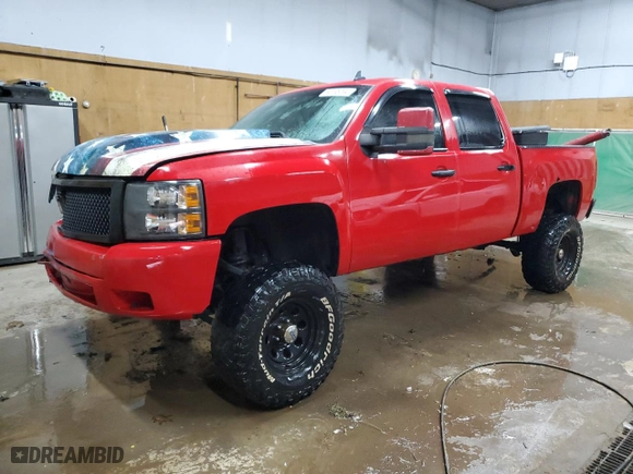 2007 Chevrolet Silverado 1500 LT w/1LT with VIN 3GCEK13M27G537124, listed as a Copart auction lot 84795294 with 280,470 mi miles and Clean Title. Bid and sale history available at carsss.com. Image 1.