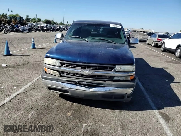 2000 Chevrolet Silverado 1500 LS with VIN 1GCEC19V1YZ156525, listed as a Copart auction lot 79340834 with 274,437 mi miles and Salvage Title. Bid and sale history available at carsss.com. Image 11.