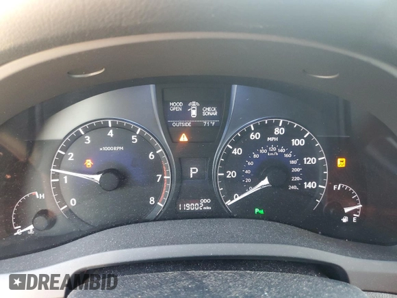 2013 Lexus RX 350 with VIN 2T2ZK1BA1DC097083, listed as a Copart auction lot 61026375 with 119,002 mi miles and Salvage title. Bid and sale history available at DreamBid. Image 9.