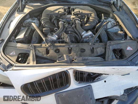 2012 BMW 5 Series 550i with VIN WBAFR9C57CDX79225, listed as a Copart auction lot 84459564 with Not Provided miles and Salvage Title. Bid and sale history available at carsss.com. Image 11.