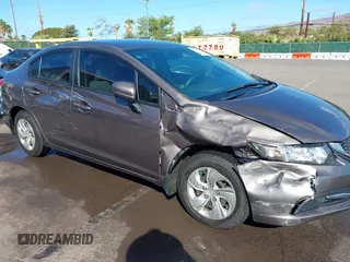 2015 Honda Civic LX with VIN 2HGFB2F54FH521831, listed as a IAAI auction lot 41378803 with 46,226 mi miles and . Bid and sale history available at DreamBid. Image 6.