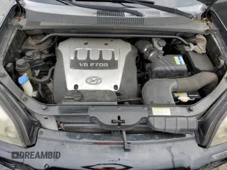 2006 Hyundai Tucson GLS with VIN KM8JN72D36U450513, listed as a Copart auction lot 53884005 with 158,841 mi miles and Clean Title. Bid and sale history available at carsss.com. Image 12.