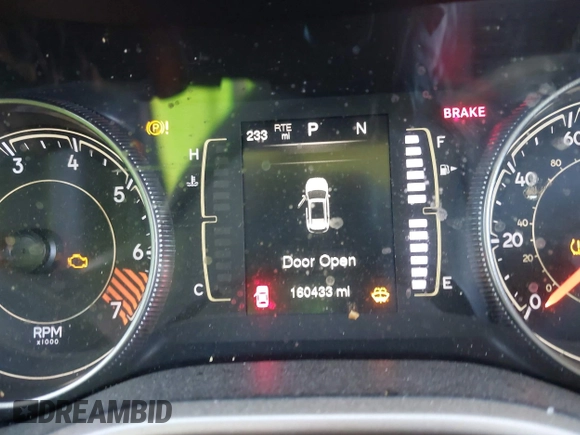 2015 Jeep Cherokee Latitude with VIN 1C4PJLCBXFW506502, listed as a IAAI auction lot 42103117 with 160,433 mi miles and . Bid and sale history available at carsss.com. Image 16.