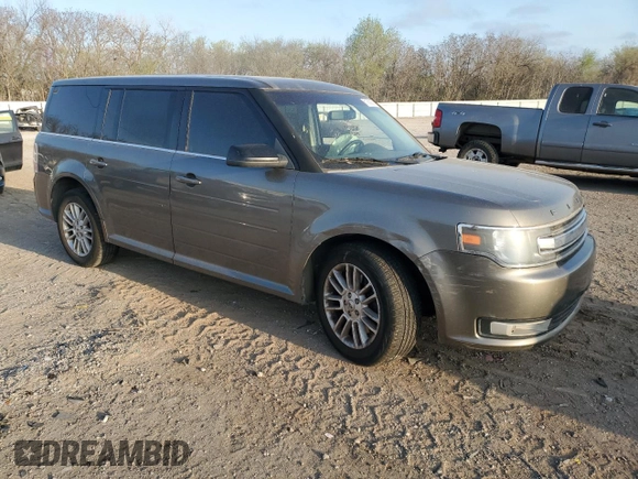 2014 Ford Flex SEL with VIN 2FMHK6C86EBD08695, listed as a Copart auction lot 51060905 with 198,050 mi miles and Salvage Title. Bid and sale history available at carsss.com. Image 4.