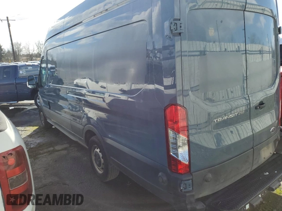 2020 Ford Transit Cargo with VIN 1FTBR3X88LKA55770, listed as a Copart auction lot 45930895 with 67,577 mi miles and Salvage Title. Bid and sale history available at carsss.com. Image 2.