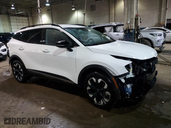 2023 Kia Sportage X-Line with VIN 5XYK6CAF6PG095888, listed as a Copart auction lot 88474155 with 33,171 mi miles and Clean Title. Bid and sale history available at DreamBid. Image 4.