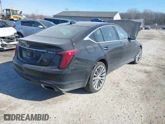 2024 Cadillac CT5 Premium Luxury z VIN 1G6DT5RW6R0108393, wystawiony jako IAAI lot #41404644 z przebiegiem 10 370 mil mil oraz . Historia ofert i sprzedaży dostępna na DreamBid. Obrazek 4.