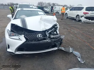 2017 Lexus RC with VIN JTHHA5BC8H5006145, listed as a IAAI auction lot 41544366 with 74,521 mi miles. Bid and sale history available at carsss.com. Image 6.