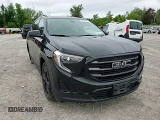 2020 GMC Terrain SLE with VIN 3GKALMEV2LL299087, listed as a Copart auction lot 60545425 with 88,199 mi miles and Salvage title. Bid and sale history available at DreamBid. Image 15.
