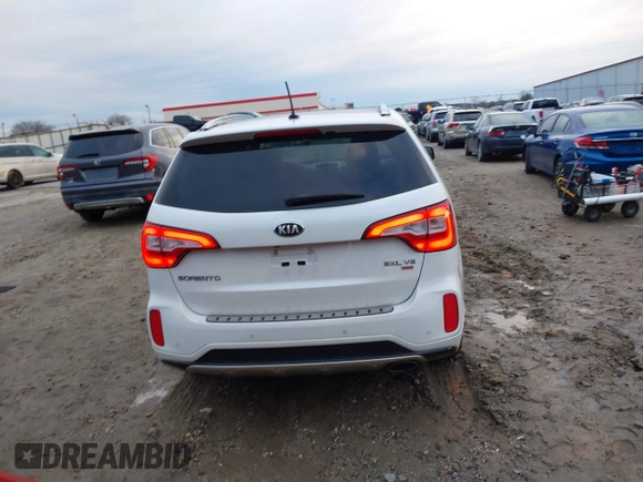 2014 Kia Sorento SX with VIN 5XYKW4A70EG451120, listed as a IAAI auction lot 41309727 with 106,262 mi miles. Bid and sale history available at carsss.com. Image 16.