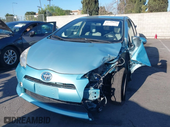 2012 Toyota Prius One with VIN JTDKDTB32C1016141, listed as a IAAI auction lot 41777932 with 231,165 mi miles and . Bid and sale history available at DreamBid. Image 17.