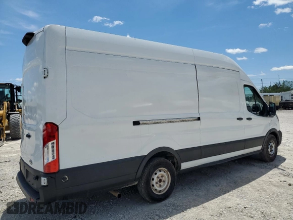 2020 Ford Transit Cargo with VIN 1FTBW3X84LKA88502, listed as a Copart auction lot 58416535 with 132,693 mi miles and Clean title. Bid and sale history available at DreamBid. Image 3.