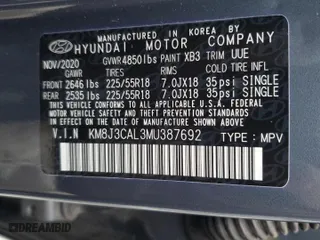 2021 Hyundai Tucson Limited with VIN KM8J3CAL3MU387692, listed as a Copart auction lot 80931304 with 25,583 mi miles and Salvage Title. Bid and sale history available at carsss.com. Image 14.