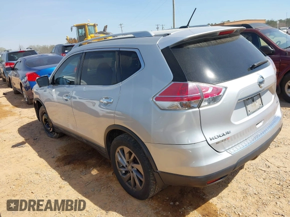 2016 Nissan Rogue SV with VIN 5N1AT2MV9GC745296, listed as a IAAI auction lot 41913694 with 145,192 mi miles and . Bid and sale history available at DreamBid. Image 3.