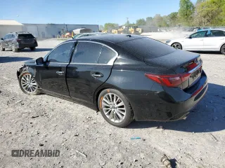 2019 Infiniti Q50 Luxe с VIN JN1EV7AP4KM516906, выставлен на аукционе Copart как лот 53291835 с пробегом 95 379 миль миль и Списание • Salvage title. История ставок и продаж доступна на DreamBid. Изображение 2.