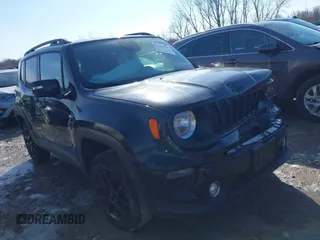 2019 Jeep Renegade Latitude z VIN ZACNJBBBXKPK18647, wystawiony jako IAAI lot #41731905 z przebiegiem 61 288 mil mil oraz . Historia ofert i sprzedaży dostępna na DreamBid. Obrazek 1.