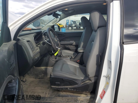 2021 Chevrolet Colorado 4WD Work Truck with VIN 1GCHTBEN9M1108143, listed as a Copart auction lot 85167534 with 68,710 mi miles and Salvage Title. Bid and sale history available at carsss.com. Image 7.