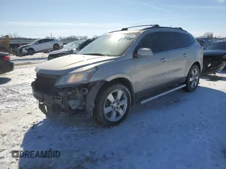 2014 Chevrolet Traverse LTZ z VIN 1GNKVJKD4EJ275363, wystawiony jako Copart lot #45845595 z przebiegiem 179 634 mil mil oraz Szkoda całkowita • Salvage title. Historia ofert i sprzedaży dostępna na DreamBid. Obrazek 1.