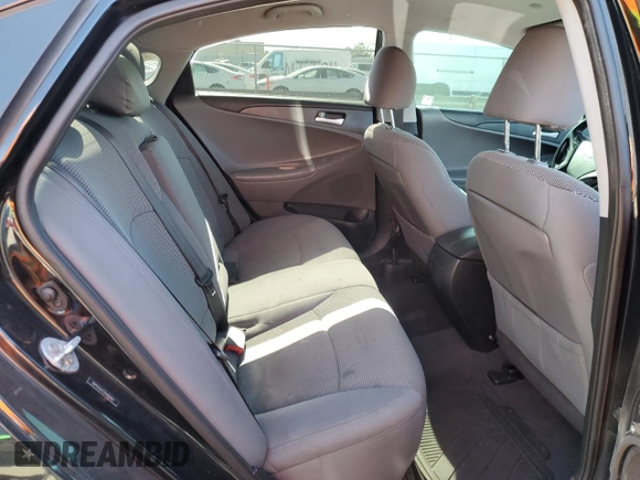 2013 Hyundai Sonata GLS with VIN 5NPEB4AC1DH684887, listed as a Copart auction lot 58855955 with 153,254 mi miles and Salvage title. Bid and sale history available at DreamBid. Image 10.