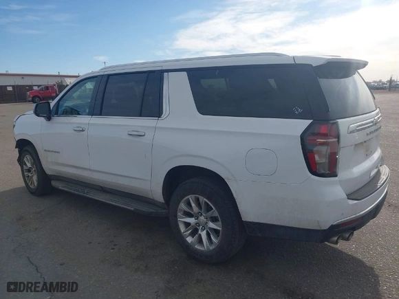 2023 Chevrolet Suburban Premier with VIN 1GNSKFKD5PR511819, listed as a IAAI auction lot 41899310 with 40,355 mi miles. Bid and sale history available at carsss.com. Image 3.