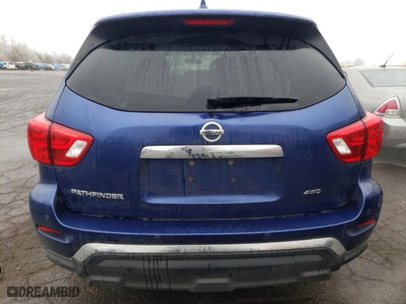2019 Nissan Pathfinder SV with VIN 5N1DR2MMXKC643808, listed as a Copart auction lot 88957285 with 132,993 mi miles and Salvage Title. Bid and sale history available at carsss.com. Image 6.
