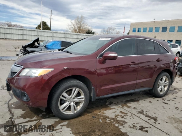 2013 Acura RDX with VIN 5J8TB4H34DL009576, listed as a Copart auction lot 50074895 with 150,589 mi miles and Salvage Title. Bid and sale history available at carsss.com. Image 1.