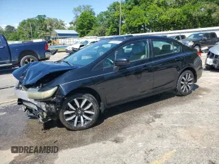 2015 Honda Civic EX-L z VIN 19XFB2F96FE103042, wystawiony jako Copart lot #52445255 z przebiegiem 140 494 mil mil oraz Szkoda całkowita • Salvage title. Historia ofert i sprzedaży dostępna na DreamBid. Obrazek 1.