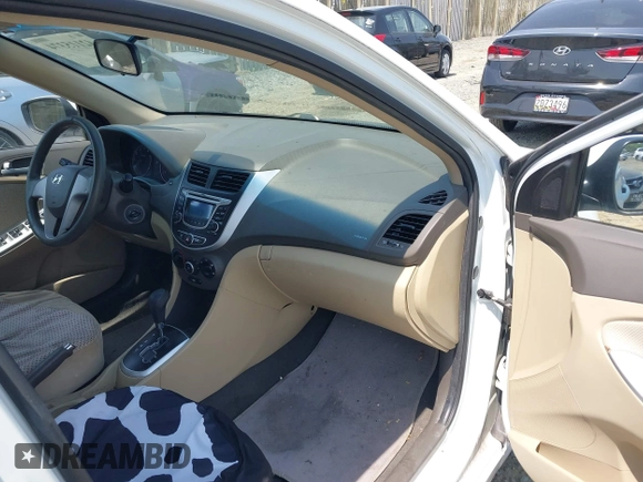 2013 Hyundai Accent GLS with VIN KMHCT4AEXDU532291, listed as a IAAI auction lot 42115374 with 179,848 mi miles and . Bid and sale history available at carsss.com. Image 5.