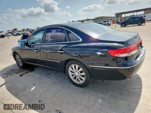 2008 Hyundai Azera Limited with VIN KMHFC46FX8A302689, listed as a Copart auction lot 61566085 with 162,715 mi miles and Clean title. Bid and sale history available at DreamBid. Image 2.