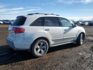 2009 Acura MDX Sport/Entertainment Pkg with VIN 2HNYD28889H002109, listed as a Copart auction lot 46822155 with 199,045 mi miles and Salvage Title. Bid and sale history available at carsss.com. Image 3.