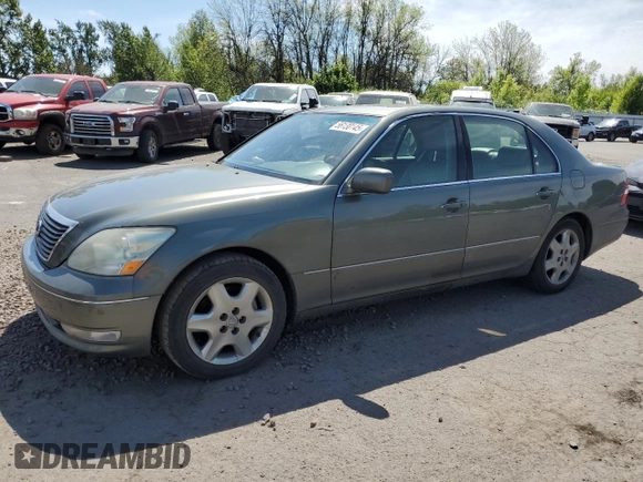 2004 Lexus LS 430 z VIN JTHBN36F340168081, wystawiony jako Copart lot #56130145 z przebiegiem 313 818 mil mil oraz Szkoda całkowita • Salvage title. Historia ofert i sprzedaży dostępna na DreamBid. Obrazek 1.