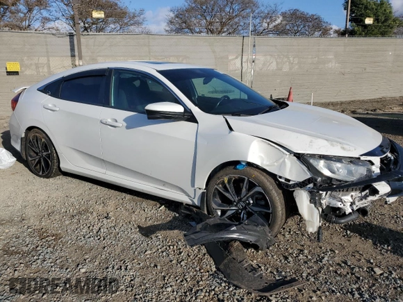 2019 Honda Civic Si z VIN 2HGFC1E58KH705530, wystawiony jako Copart lot #47321205 z przebiegiem 70 444 mil mil oraz Szkoda całkowita • Salvage title. Historia ofert i sprzedaży dostępna na DreamBid. Obrazek 4.