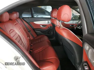 2020 Mercedes-Benz C 43 AMG with VIN 55SWF6EB6LU332227, listed as a Copart auction lot 46474325 with 93,148 mi miles and Salvage Title. Bid and sale history available at carsss.com. Image 10.