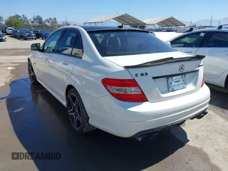 2009 Mercedes-Benz C 63 AMG with VIN WDDGF77X19F200295, listed as a IAAI auction lot 41861803 with 95,069 mi miles and . Bid and sale history available at DreamBid. Image 3.