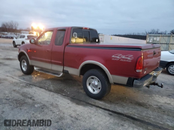 2000 Ford F-150 XL with VIN 1FTRX18W6YNA00102, listed as a Copart auction lot 81419024 with 162,953 mi miles and Non Repairable. Bid and sale history available at carsss.com. Image 2.
