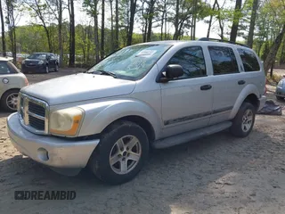 2005 Dodge Durango SLT with VIN 1D4HB48D55F590389, listed as a IAAI auction lot 41985742 with 233,226 mi miles and . Bid and sale history available at DreamBid. Image 20.