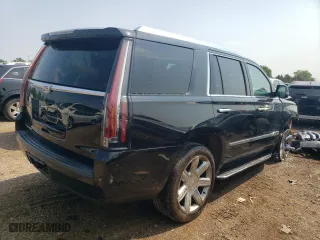 2017 Cadillac Escalade Luxury with VIN 1GYS4BKJ2HR369359, listed as a Copart auction lot 64617964 with 105,931 mi miles and Salvage Title. Bid and sale history available at carsss.com. Image 3.