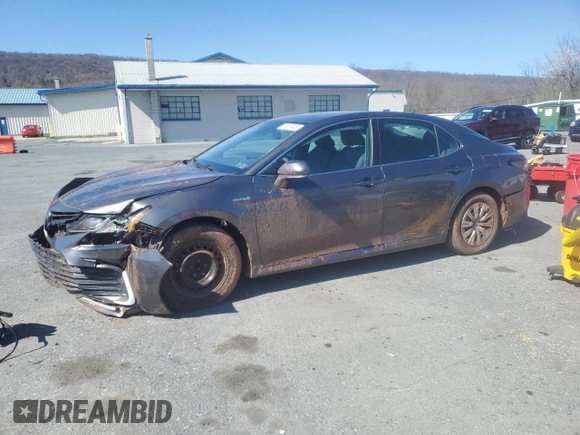 2021 Toyota Camry Hybrid LE with VIN 4T1H31AK5MU550157, listed as a Copart auction lot 51550445 with 94,829 mi miles and Salvage Title. Bid and sale history available at carsss.com. Image 1.