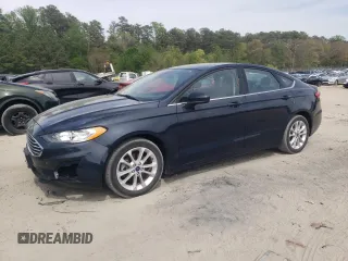 2020 Ford Fusion SE z VIN 3FA6P0LU2LR185392, wystawiony jako Copart lot #53937215 z przebiegiem 71 376 mil mil oraz Szkoda całkowita • Salvage title. Historia ofert i sprzedaży dostępna na DreamBid. Obrazek 1.