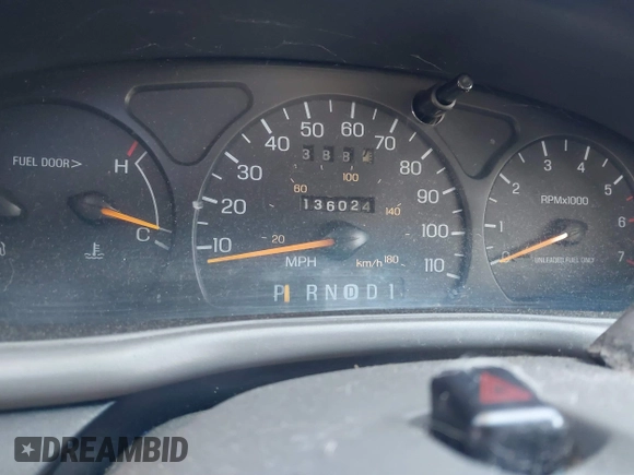 1997 Mercury Sable GS with VIN 1MELM50U7VA656293, listed as a IAAI auction lot 41651281 with 136,024 mi miles and . Bid and sale history available at DreamBid. Image 7.