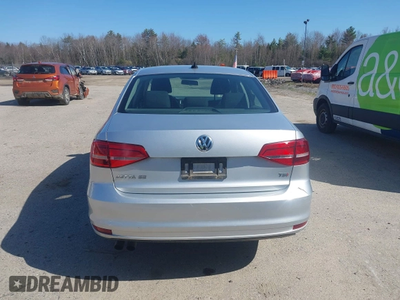 2015 Volkswagen Jetta Sedan 1.8T SE with VIN 3VWD17AJ0FM329783, listed as a IAAI auction lot 42142611 with 217,610 mi miles. Bid and sale history available at carsss.com. Image 15.