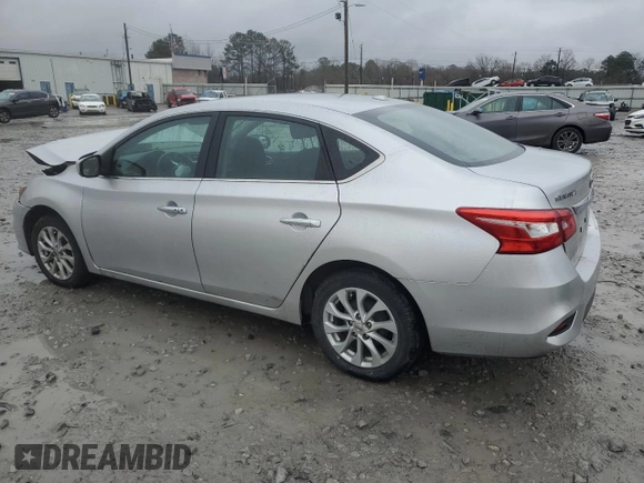 2019 Nissan Sentra SV with VIN 3N1AB7APXKL611164, listed as a Copart auction lot 42495555 with 122,062 mi miles and Salvage Title. Bid and sale history available at DreamBid. Image 2.