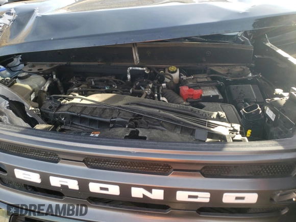 2023 Ford Bronco Sport Big Bend with VIN 3FMCR9B60PRD99510, listed as a Copart auction lot 87116324 with 29,261 mi miles and Salvage title. Bid and sale history available at DreamBid. Image 12.
