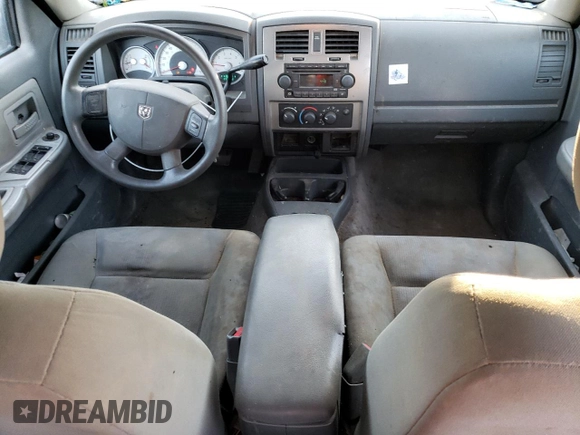 2006 Dodge Dakota SLT with VIN 1D7HE48N16S603974, listed as a Copart auction lot 81836154 with 234,299 mi miles and Salvage Title. Bid and sale history available at DreamBid. Image 8.