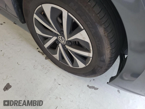 2024 Volkswagen Jetta S with VIN 3VW5M7BU5RM079143, listed as a IAAI auction lot 42851039 with 22,619 mi miles and . Bid and sale history available at DreamBid. Image 20.